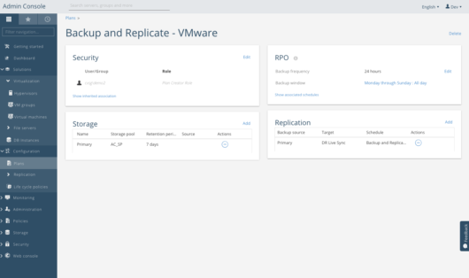 commvault backup and recovery