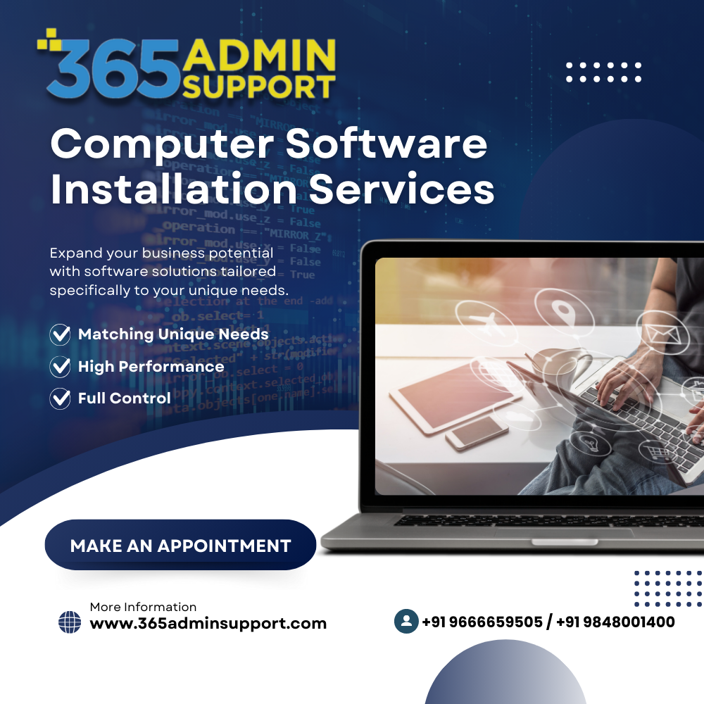 Computer Software Installation Services in Hyderabad