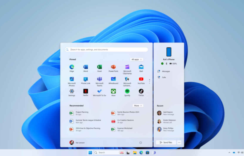 iPhone Users Can Now Access Messages and Calls Directly from the Windows 11 Start Menu
